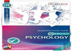 Brightred Study Guide Cfe Higher Psychology - New Edition
