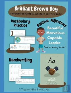 Bertrand.pt - Brilliant Brown Boy - Empowering Word & Alphabet Activity Book