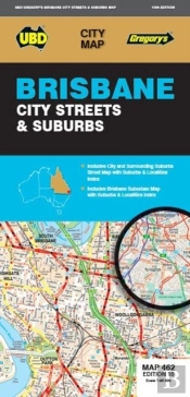 Brisbane City Streets & Suburbs Map 462 10th Ed