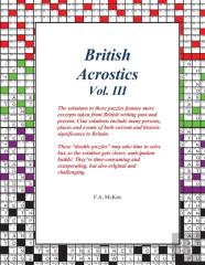British Acrostics Vol. Iii