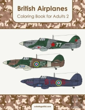 British Airplanes Coloring Book For Adults 2
