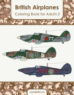 Bertrand.pt - British Airplanes Coloring Book For Adults 2
