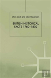 British Historical Facts, 1760-1830