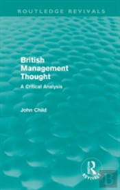 British Management Thought (Routledge Revivals)