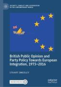 British Public Opinion And Party Policy Towards European Integration, 1973â€“2016