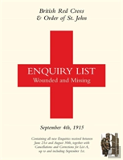Bertrand.pt - British Red Cross And Order Of St John Enquiry List For Wounded And Missing