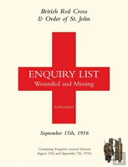 Bertrand.pt - British Red Cross And Order Of St John Enquiry List For Wounded And Missing