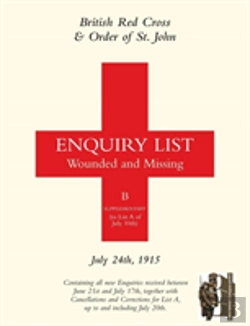 Bertrand.pt - British Red Cross And Order Of St John Enquiry List For Wounded And Missing