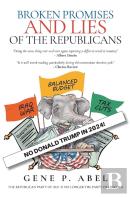 Broken Promises And Lies Of The Republicans
