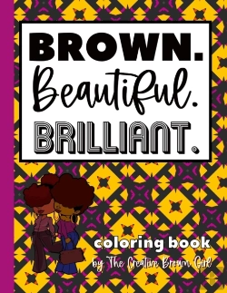 Bertrand.pt - Brown Beautiful Brilliant Coloring Book