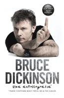 Bruce Dickinson Edicion Tapa Blanda