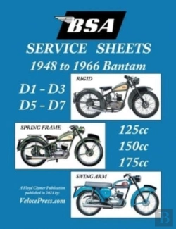 Bertrand.pt - Bsa Bantam D1-D3-D5-D7 'Service Sheets' 1948-1966 Rigid, Spring Frame And Swing Arm 125cc-150cc-175cc Models