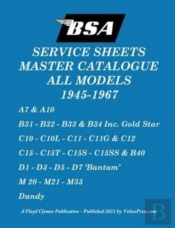 Bsa 'Service Sheets' Master Catalogue Fo