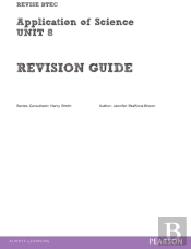Btec First Applied Science Revision Guide Unit 8 Library Edition
