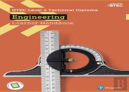 Btec Level 2 Technical Diploma Engineering Learner Handbook With Activebook