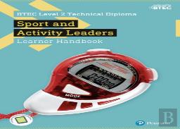 Btec Level 2 Technical Diploma For Sport And Activity Leaders Learner Handbook With Activebook