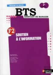 Bts Assistant De Manager ; F2 ; Soutien À L'Information ; 1ère Année