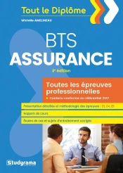 Bts Assurance ; Toutes Les Épreuves Professionnelles ; Contenu Conforme Au Référentiel 2017