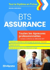 Bts Assurance ; Toutes Les Épreuves Professionnelles