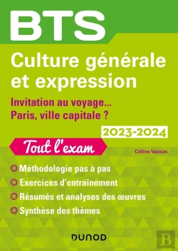 Bertrand.pt - Bts Culture Generale Et Expression 2023-2024 - Invitation Au Voyage/Theme 2024