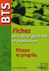 Bts - Fiches De Culture Générale Et Expression, Risque Et Progrès