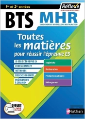 Bts Mhr : Toutes Les Matières : 1re Et 2e Années (Édition 2019)