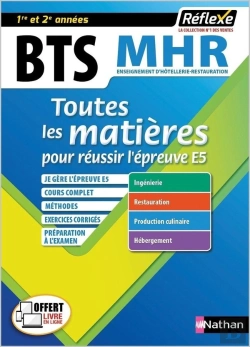 Bertrand.pt - Bts Mhr : Toutes Les Matières : 1re Et 2e Années (Édition 2019)