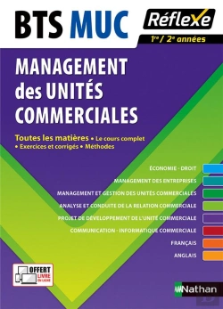 Bertrand.pt - Bts Muc Management Des Unites Commerciales - Toutes Les Matieres Reflexe Numero 7 - 2016