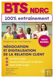 Bts Ndrc : Négociation Et Digitalisation De La Relation Client