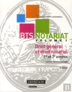 Bertrand.pt - Bts Notariat. Droit General Et Droit Notarial, 3eme Edition