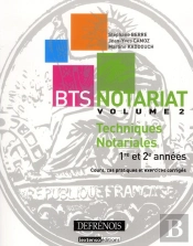 Bts Notariat Techniques Notariales