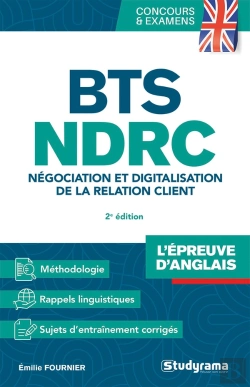 Bertrand.pt - Bts Nrdc : L'Épreuve D'Anglais ; Négociation Et Digitalisation De La Relation