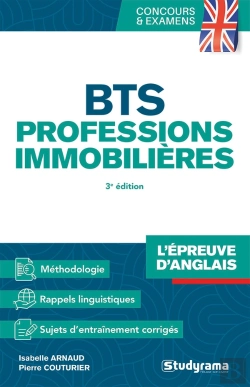 Bertrand.pt - Bts Professions Immobilières : L'Épreuve D'Anglais (3e Édition)