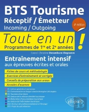Bts Tourisme. Réceptif / Émetteur. Incoming / Outgoing