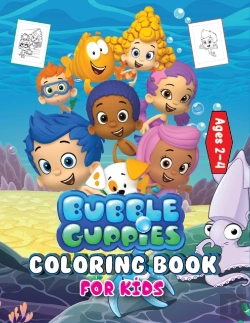 Bertrand.pt - Bubble Guppies Coloring Book For Kids Ages 2-4