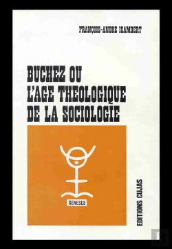 Bertrand.pt - Buchez Ou L'Âge Théologique De La Sociologie