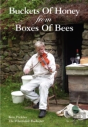 Buckets Of Honey From Boxes Of Bees