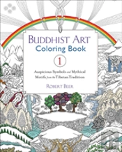 Buddhist Art Coloring Book 1