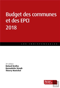 Bertrand.pt - Budget Des Communes Et Des Epci (Édition 2018)