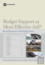 Budget Support As More Effective Aid