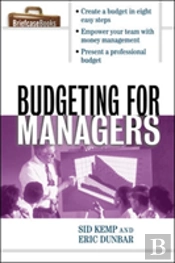Budgeting For Managers