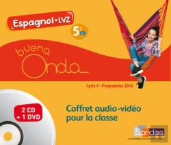 Bertrand.pt - Buena Onda ; Espagnol ; 5e ; Matériel Audio-Vidéo Pour La Classe (Édition 2016)