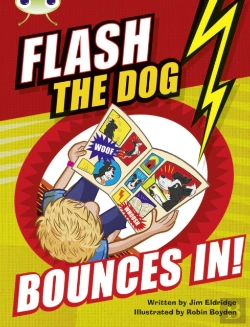 Bertrand.pt - Bug Club Brown A/3c Flashâ Theâ Dog Bounces In!