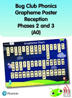 Bertrand.pt - Bug Club Phonics Grapheme Poster Reception Phases 2 And 3 (A0)