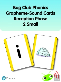Bertrand.pt - Bug Club Phonics Grapheme-Sound Cards Reception Phase 2 (Small)