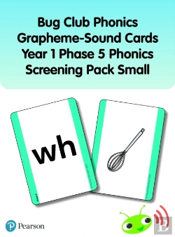 Bertrand.pt - Bug Club Phonics Grapheme-Sound Cards Year 1 Phase 5 Phonics Screening Pack (Small)