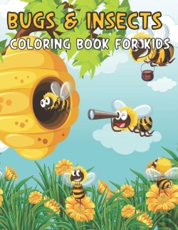 Bertrand.pt - Bugs And Insects Coloring Book For Kids