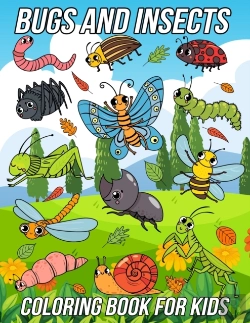 Bertrand.pt - Bugs And Insects Coloring Book For Kids