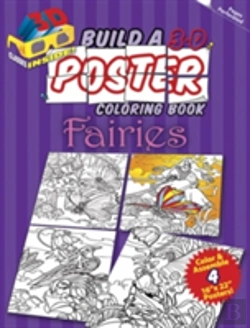Bertrand.pt - Build A 3-D Poster Coloring Book -- Fairies