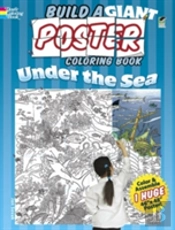 Build A Giant Poster Coloring Book--Under The Sea